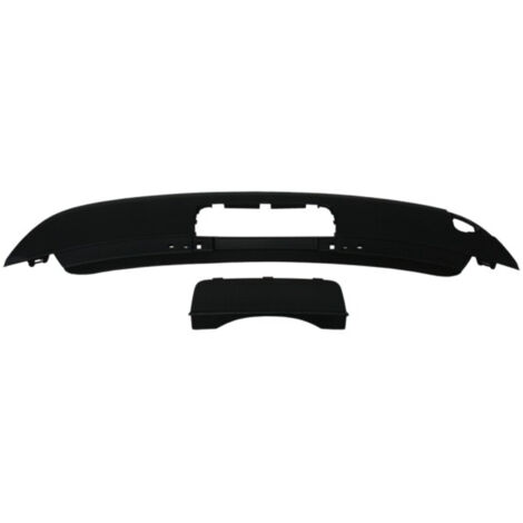 Bas de pare-chocs + trappe pour Volkswagen Golf 6 Plus double échappement vers le sol