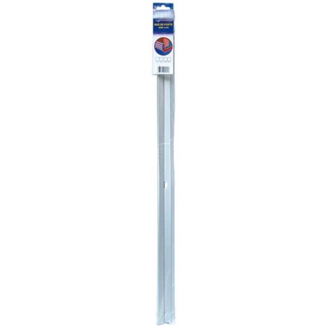 Bas De Porte à Clips 83cm Anodisé Argent - Mistral