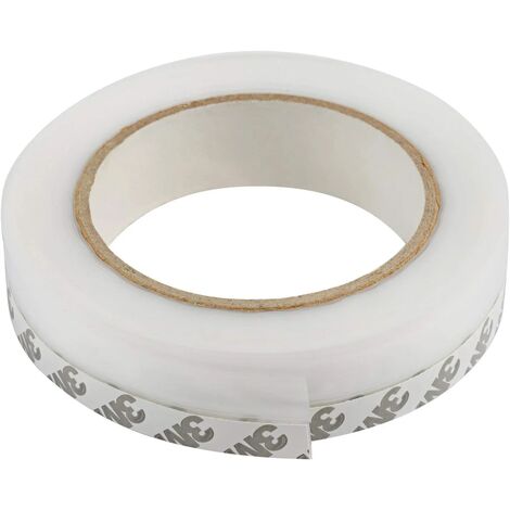 Bas de Porte Adhésif 8M x 2,5CM Bande d'étanchéité Anti Bruit Poussière l'air Froid Anti Insectes Souris Fourmi Cafard Lefou
