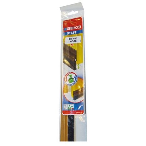 Bas De Porte Adhésif Noyer Isolation Thermique Et Phonique - Geko