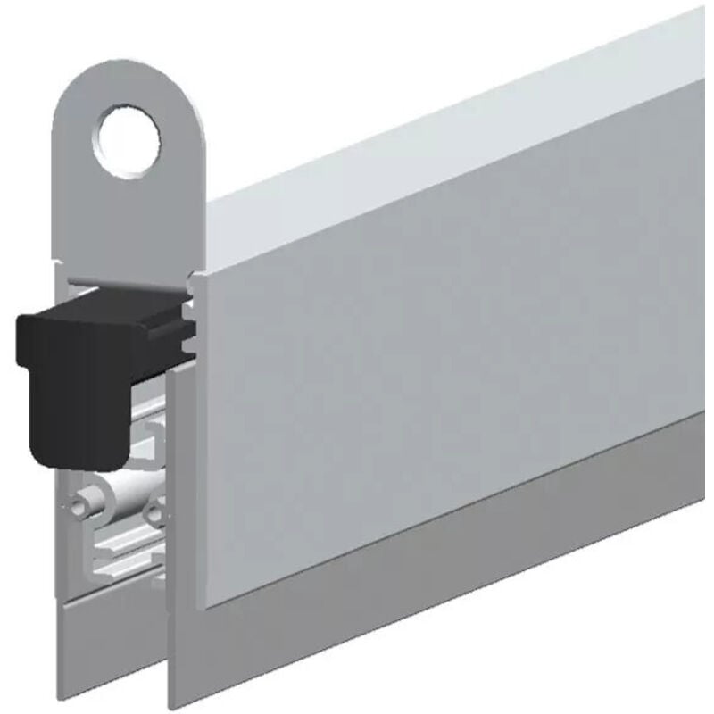 Plinthes à joint silicone souple Optimal Seal - longueur 930 mm - en aluminium - ellen