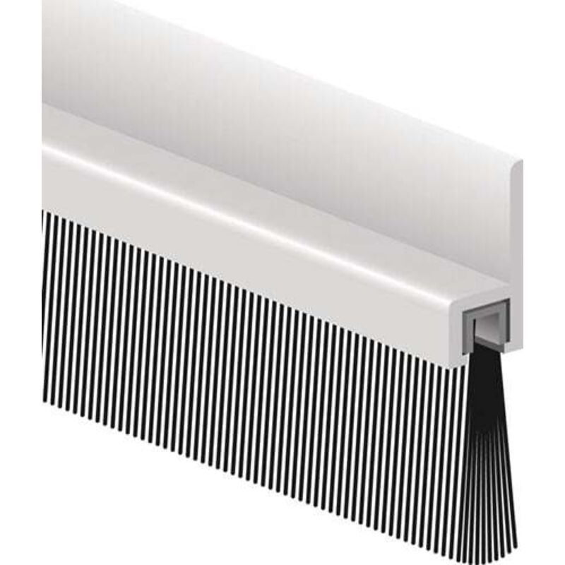 Ellen - Joint brosse L.1.000mm l.7mm h.t. 38mm avec brosse résistante - 308301