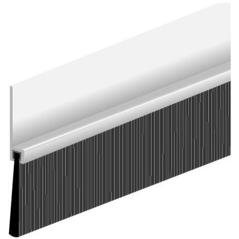 Ellen - Bas de porte en aluminium avec brosse ibs 80 100cm