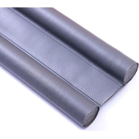 Bas de Porte en Mousse et Polyuréthane Isolant Phonique Thermique Bande Anti l'air Froid Anti Souris Cafard Insectes Gris