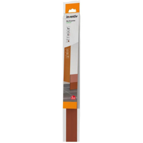 Bas de porte isolant adhésif 1m Marron - INVENTIV