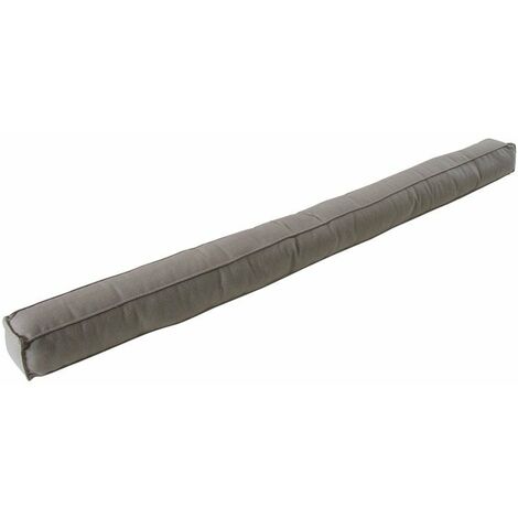 Bas de porte textile à coller 95 cm – Bourrelet beige pour joints de porte – Solution contre courants d'air et poussière