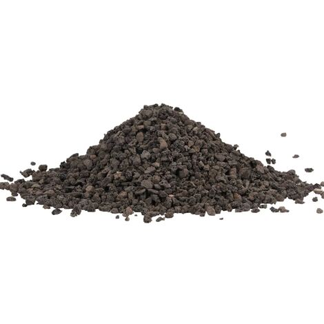 Basalt Gravel 25 kg Black 5-8 mm vidaXL