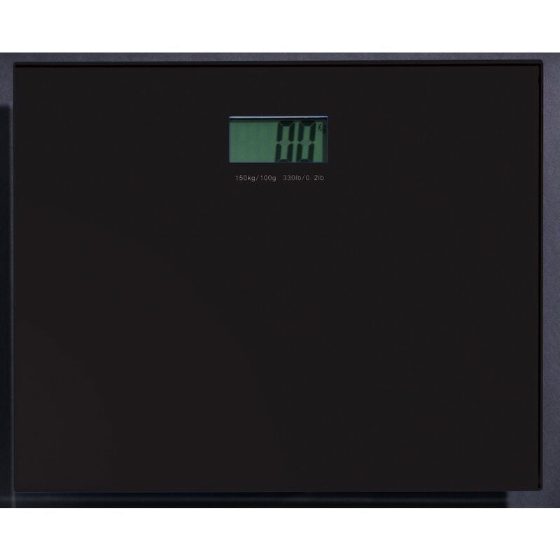 

Báscula Baño Para Personas Color Negra Electrónica
