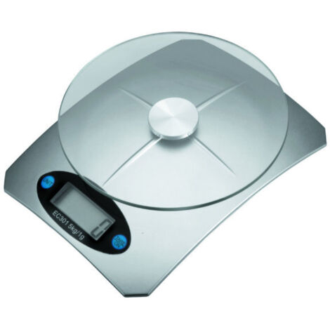 Báscula cocina Lacor electrónica 5 kg metal LCD
