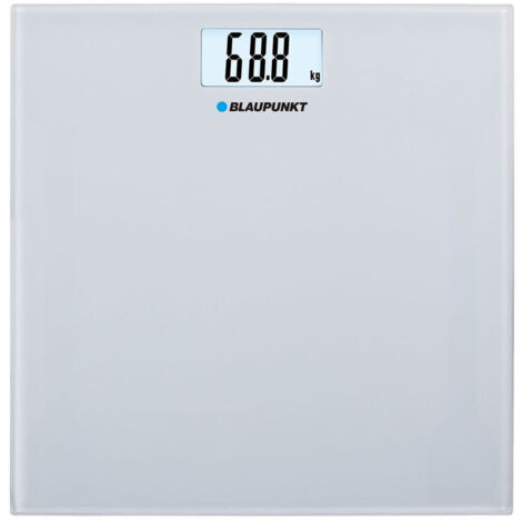 BÁSCULA DE BAÑO BLANCA, MÁXIMO 150 KG - BP-BSP301