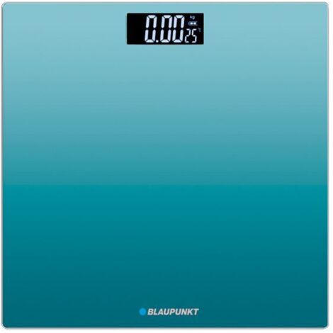 Bascula de baño digital blaupunkt indicador de temperatura - superficie cristal extraplana