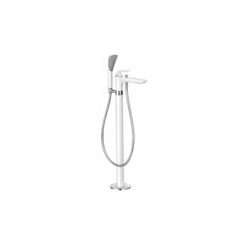 

Kludi - Báscula de baño-ducha con bañera aislada en cromo blanco