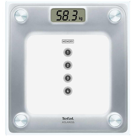 Báscula de baño electrónica 160kg / 100g - pp3020v0 - tefal -
