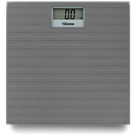 Báscula de Baño electrónica Max 150Kg TRISTAR WG-2431 Gris