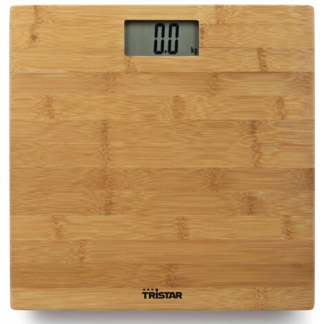 Báscula de Baño electrónica Max 180Kg TRISTAR WG-2432 Bambú
