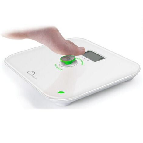 Báscula de baño electrónica sin batería 180kg / 100g blanca - 8154 - little balance -