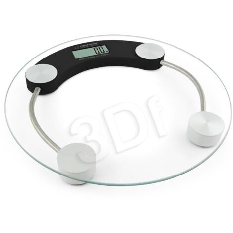 Báscula de baño Esperanza Jukari EBS007K - vidrio templado, alta precisión