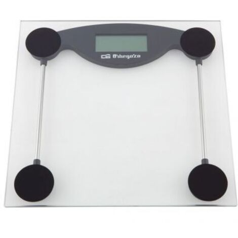 Báscula de Baño Orbegozo PB-2211/ Hasta 150kg/ Cristal