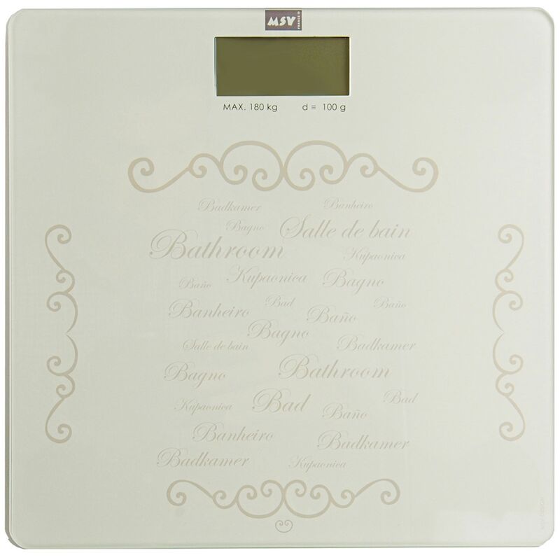 

BASCULA DE BANO PARIS CREME 29x29cm
