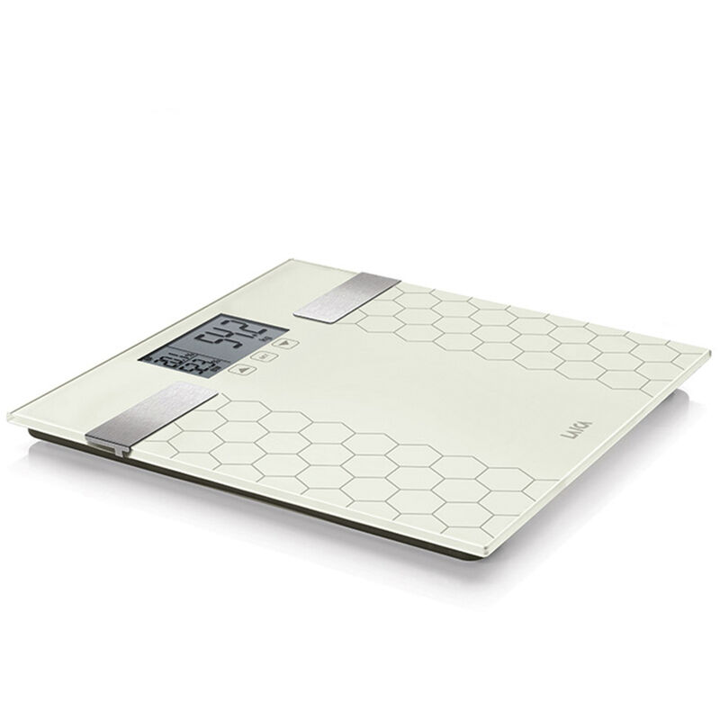 

Bascula de baño digital con calculo de la composición corporal color blanco 180kg ps5014 - Laica
