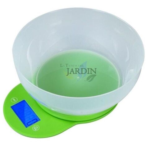 Báscula de Cocina 5 Kg - 1 Gramo de Graduación, Ideal para Cocina y Recetas Precisos