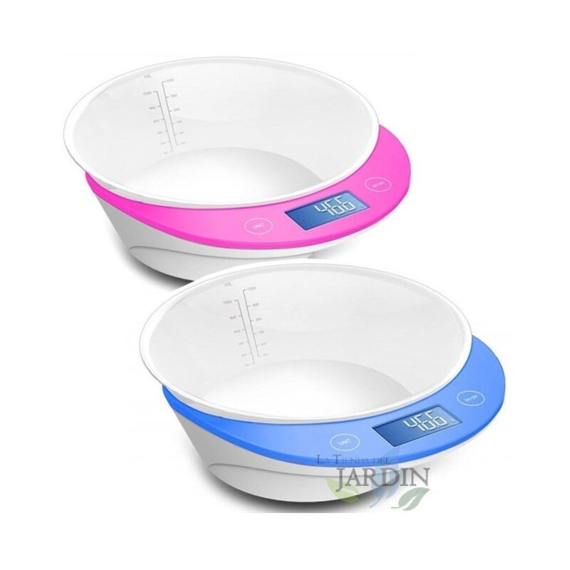 

Báscula de alimentos cocina 5 Kg Bowl, 1 gramo graduación