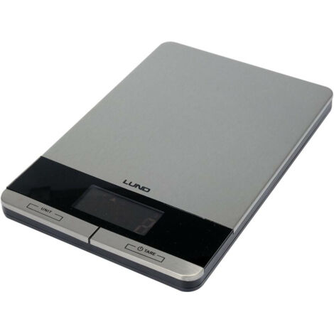 BÁSCULA DE COCINA DE ACERO INOXIDABLE 1522,51,5 CM - W-68362