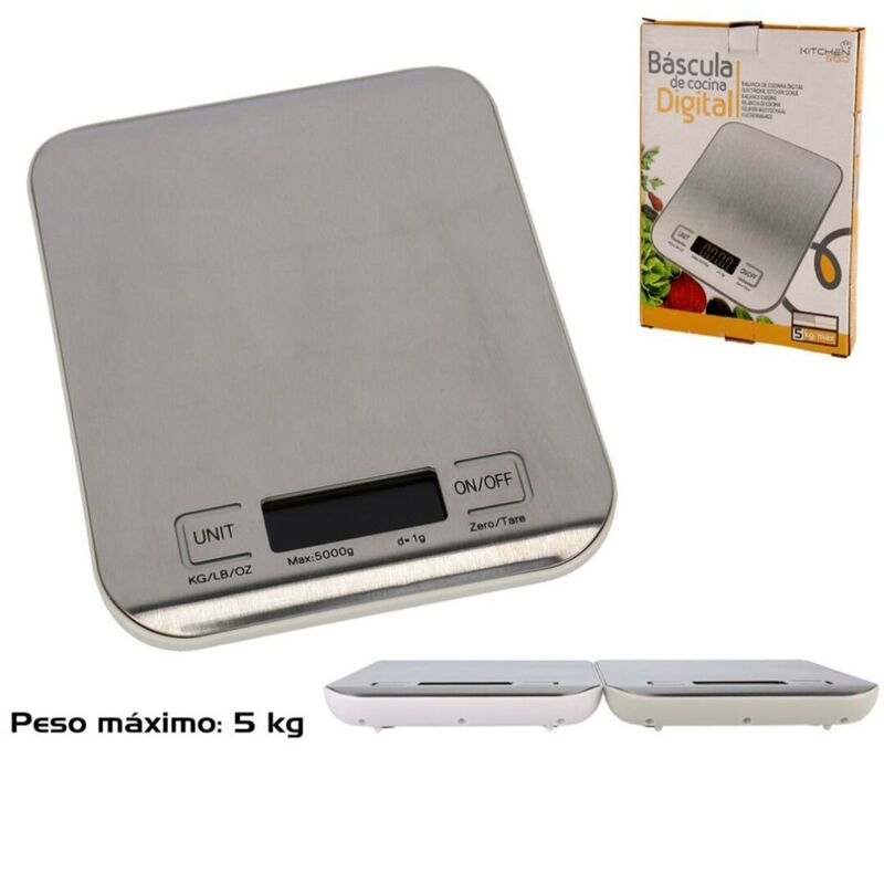 

Bascula De Cocina Digital 5Kg 2 Surt.