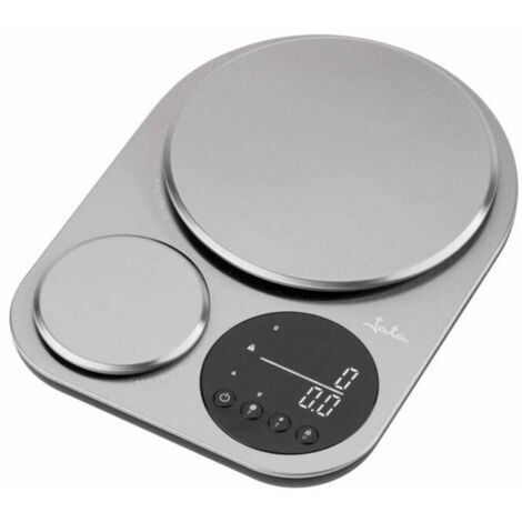 Báscula de Cocina electrónica Max 5Kg JATA HBAL1254   Inox
