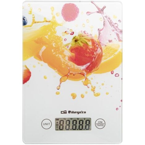 Báscula de Cocina Electrónica Orbegozo PC 1023/ hasta 5 kg/ Blanca