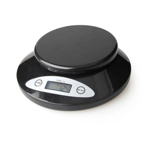 Báscula de cocina, electrónica, para panadería, quilates nominales, 5 kg / 1 g
