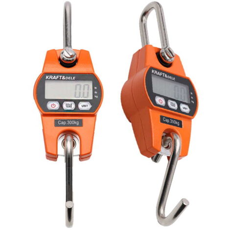 BÁSCULA DE GANCHO MANUAL MÁXIMO 300 KG KD11412