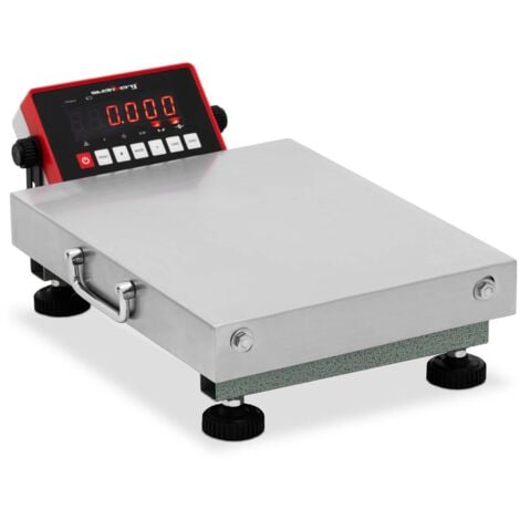 STEINBERG SYSTEMS Báscula de plataforma - 150 kg / 0,04 kg - 300 x 400 x 104 mm - kg / lb