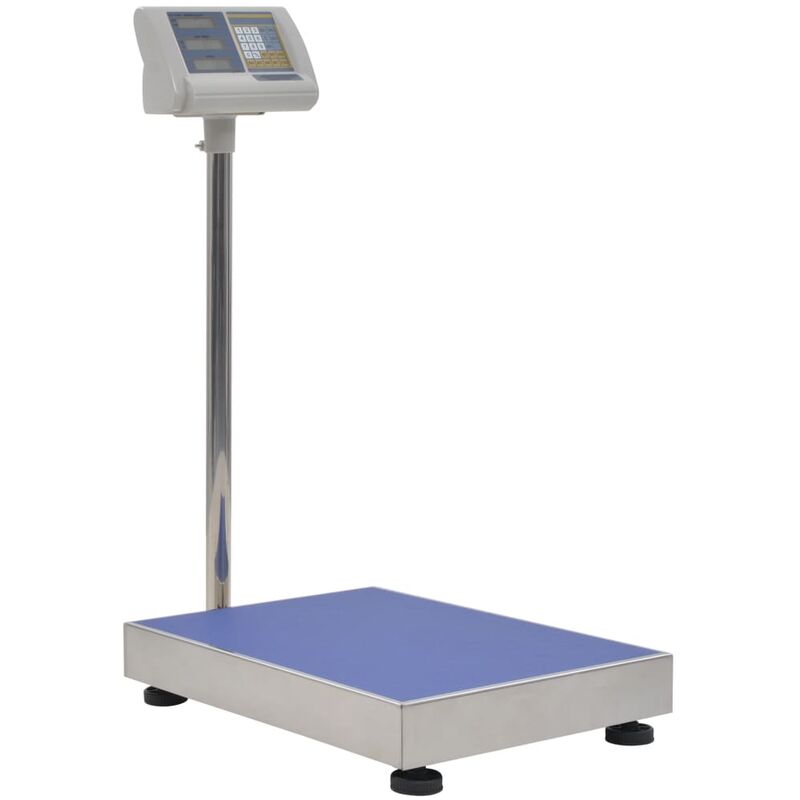 

Bascula de plataforma digital 300 kg con bateria recargable