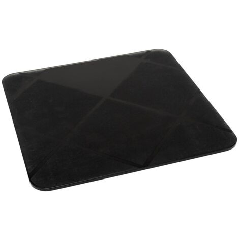Báscula de vidrio negro antideslizante 30x30cm - 5five