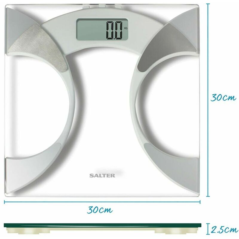 

Báscula Digital de Baño 9141 WH3R Transparente (Reacondicionado B)