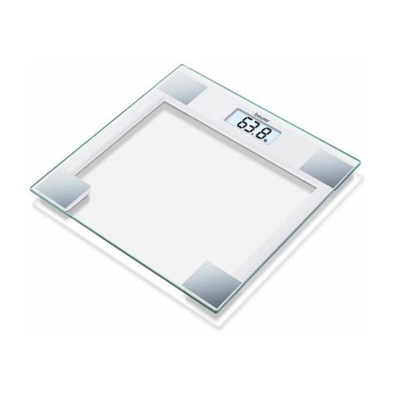 

Báscula Digital de Baño Beurer GS-14 Blanca Blanco Vidrio Indicador de sobrecarga