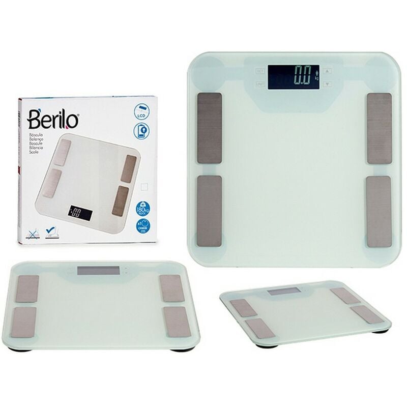 

BHD - Báscula Digital de Baño Blanco Metal