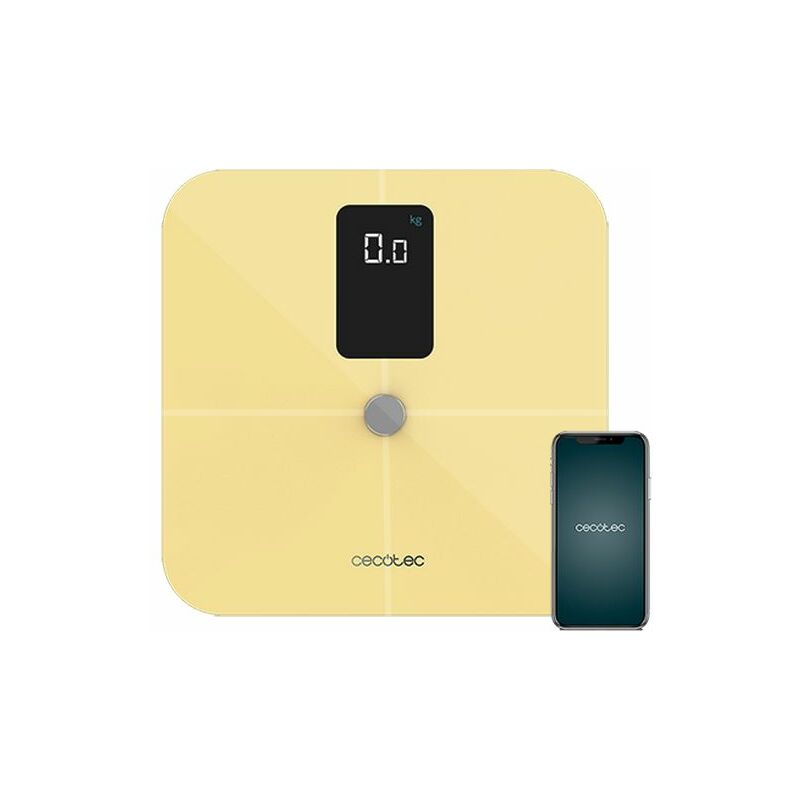 

Báscula Digital de Baño Cecotec Surface Precision 10400 Smart Healthy Vision Amarillo