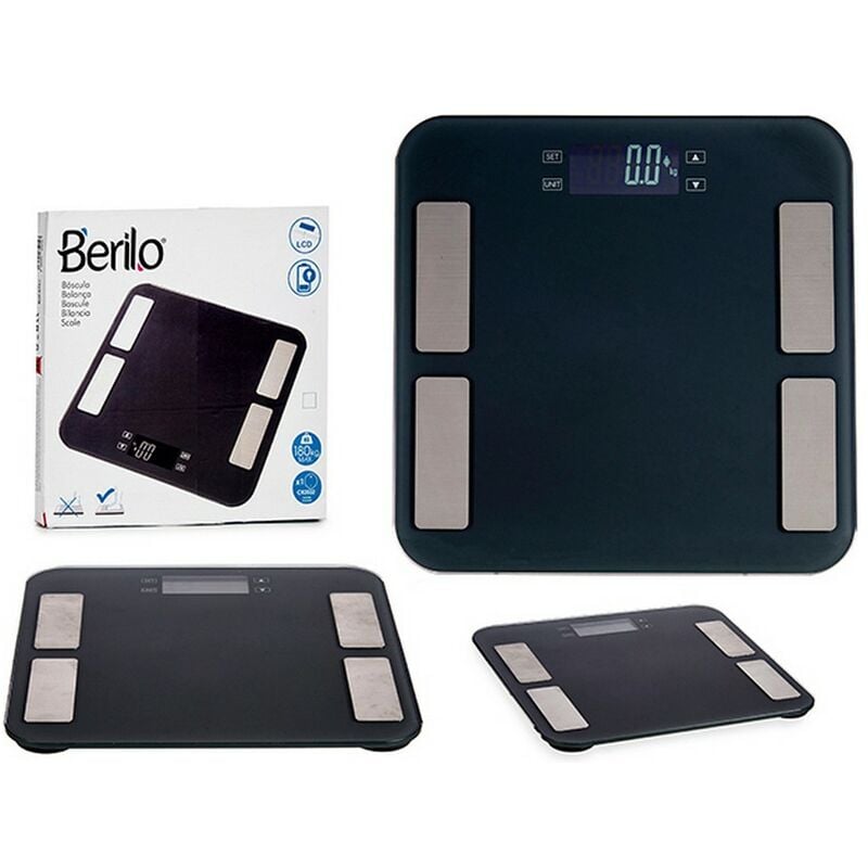 

BHD - Báscula Digital de Baño Gris Metal