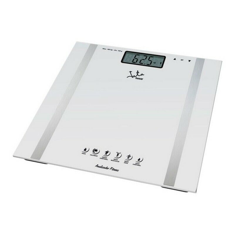 

Báscula Digital de Baño JATA 532 Fitness 180 Kg Blanco