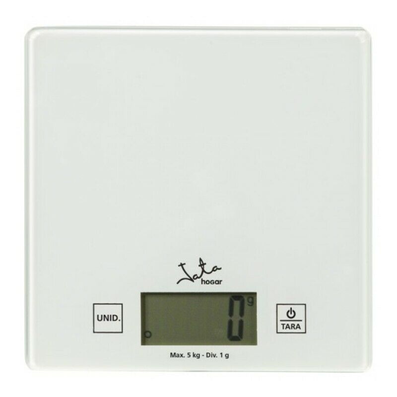 

Báscula Digital de Baño JATA P111 180 Kg Blanco Cristal