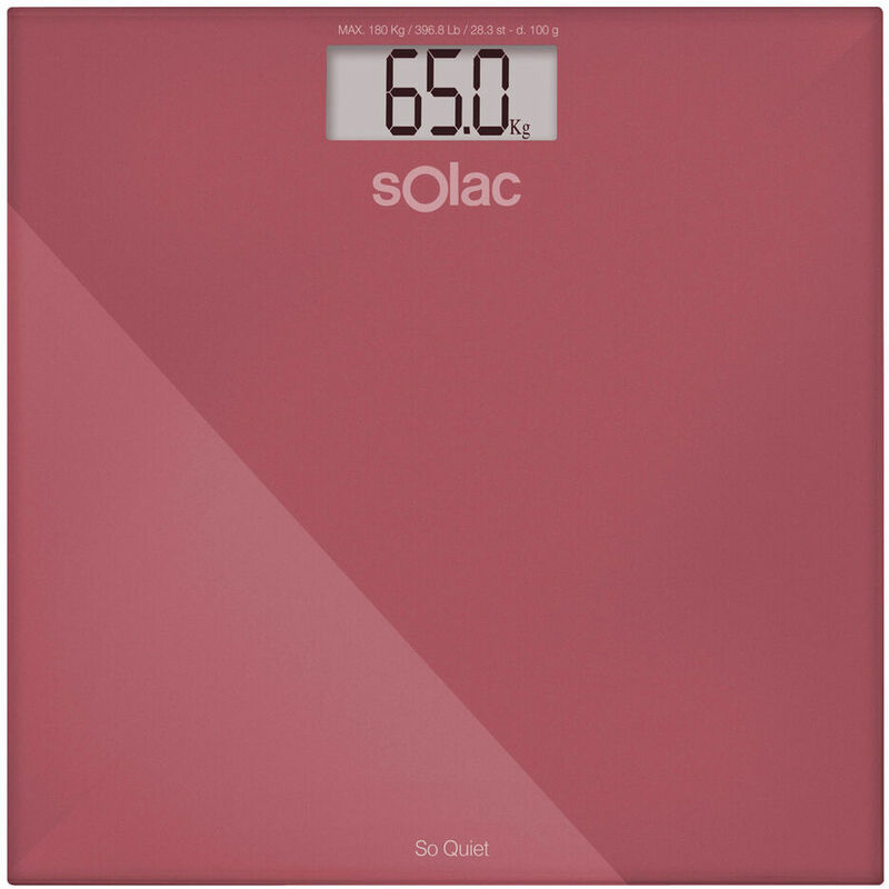 

BHD - Báscula Digital de Baño Solac PD7624 Rojo