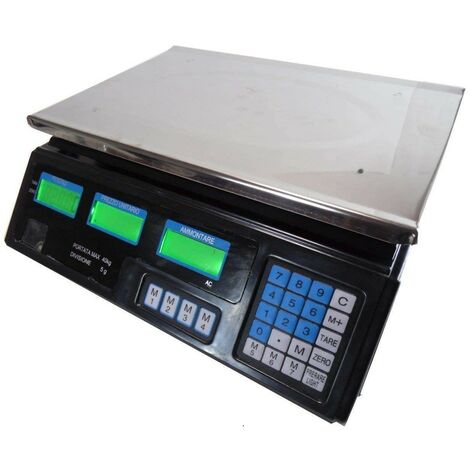 Báscula digital de precisión electrónica profesional de 5g a 40 kg
