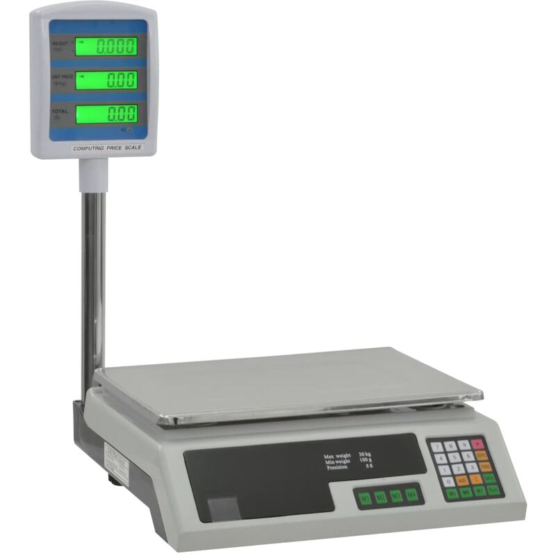 

Báscula electrónica de mesa con LCD 30 kg