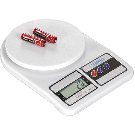 Bascula electronica digital de 5 kg Fervi B003/5/1