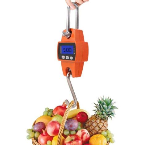 Báscula electrónica digital LCD portátil (0,5-300 kg)