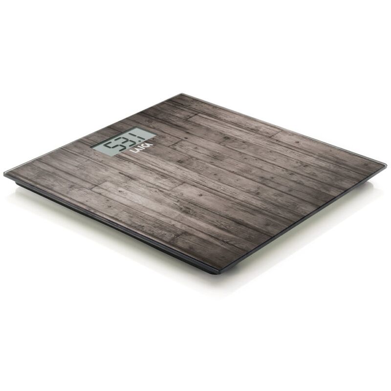 

Báscula electrónica 'madera oscura' 180 kg.