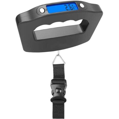 Báscula electrónica para equipaje AIPERQ, máxima 50 kg, báscula digital portátil para equipaje de viaje