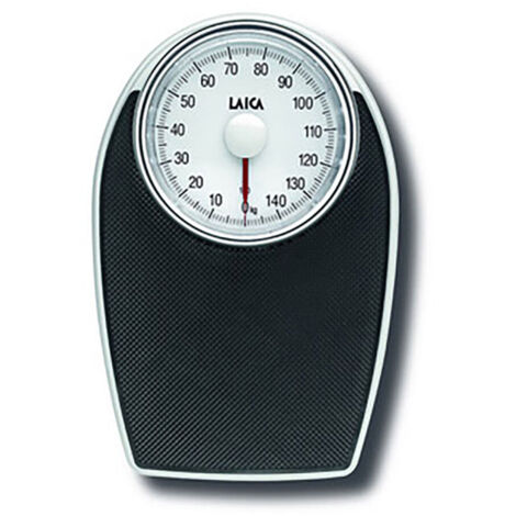 BASCULA MECANICA PS2024 COLOR BLANCO NEGRO 150 Kg. BLANCO NEGRO